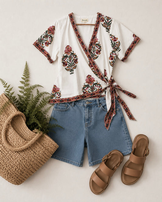 Positino- wrap top