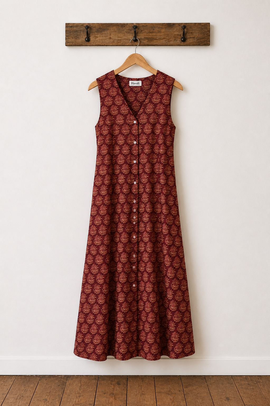 Harvest Bloom dress - Wild plum