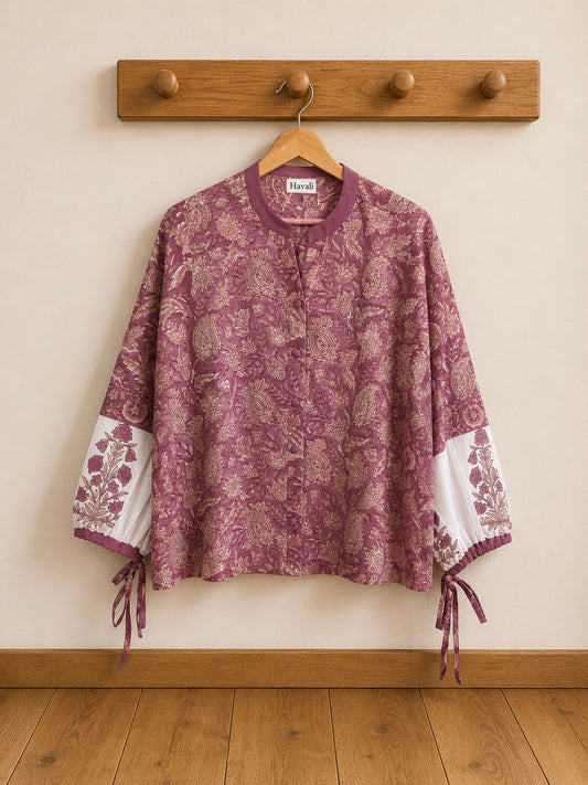 Bombay blouse - Rosewater