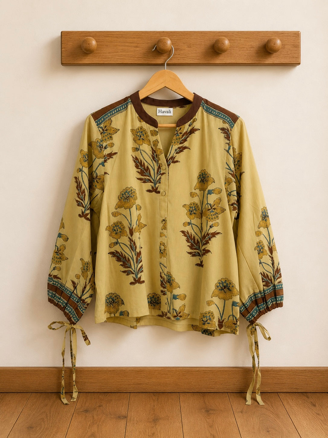 Bombay blouse - sandalwood