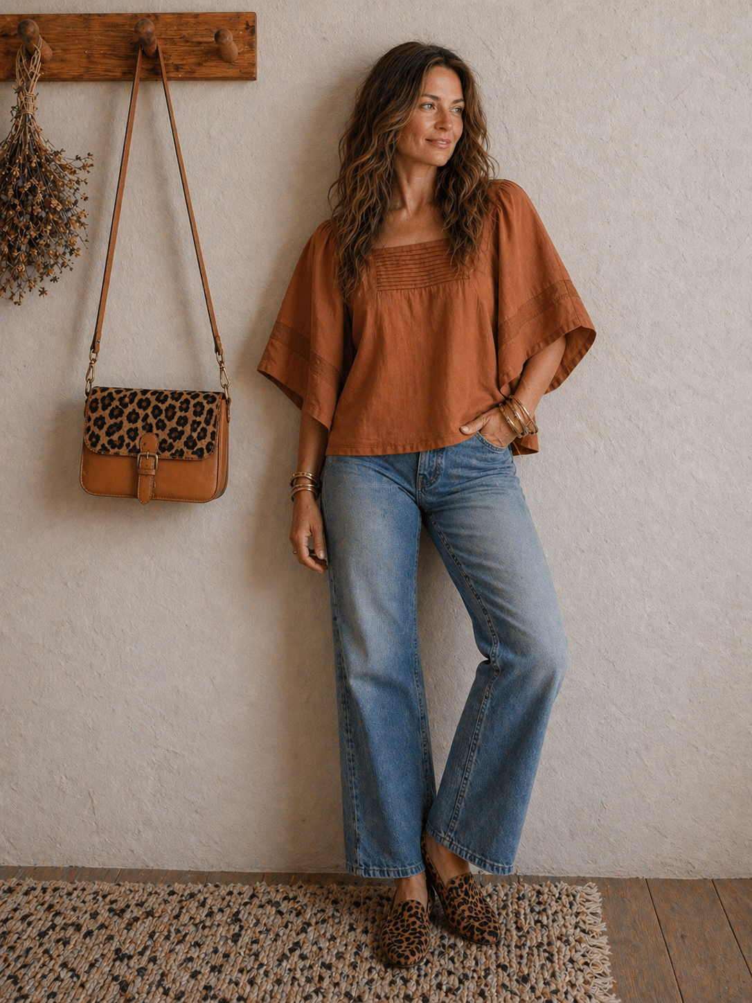 Oak cotton blouse