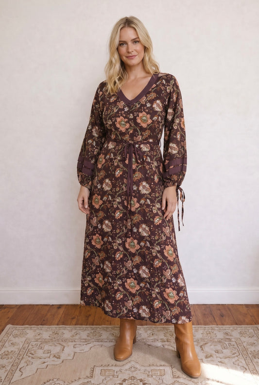 Raven midi dress bloom