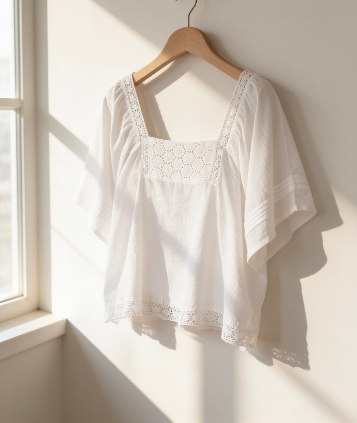 OAK cotton lace  blouse