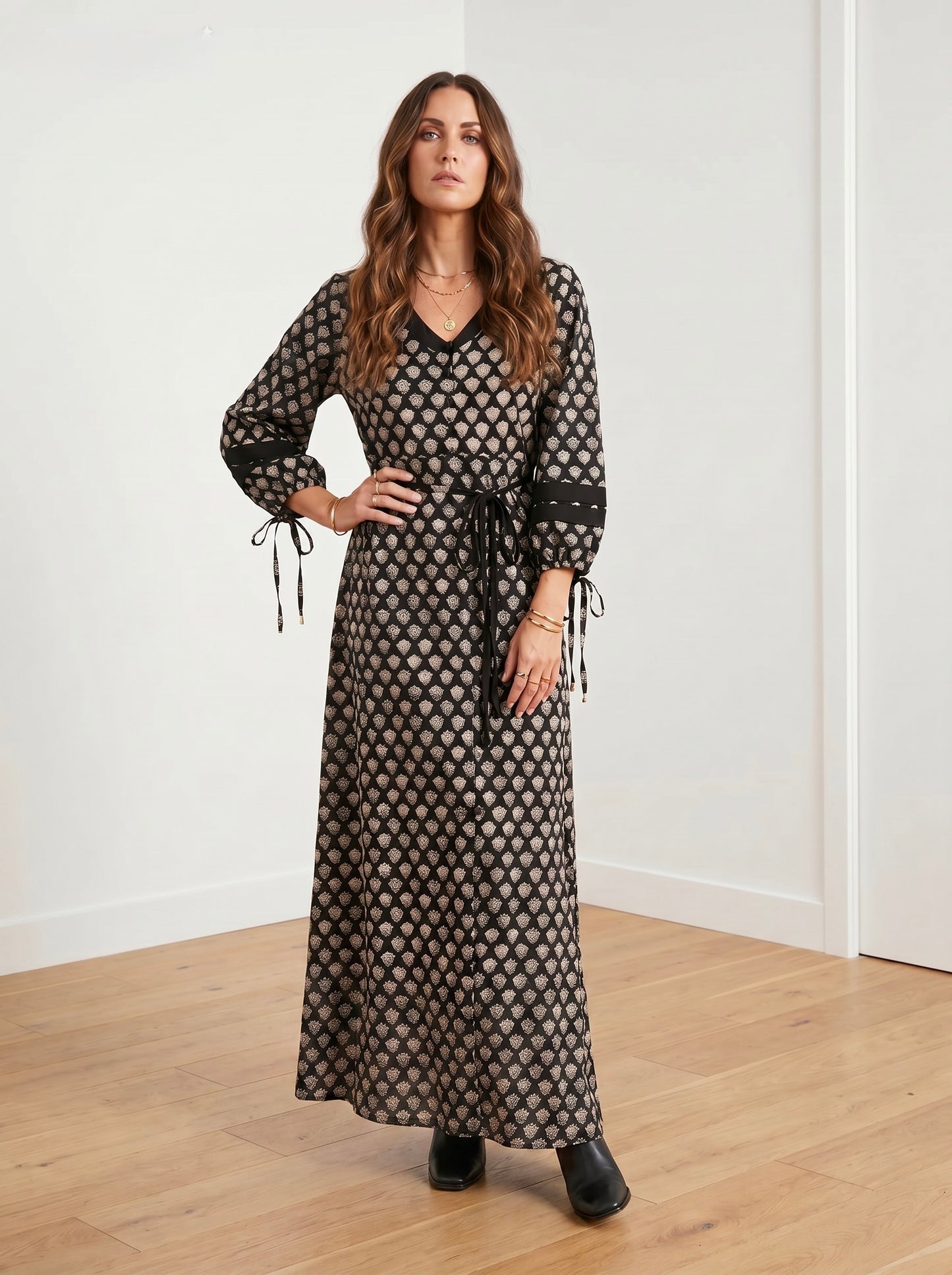 Raven midi dress