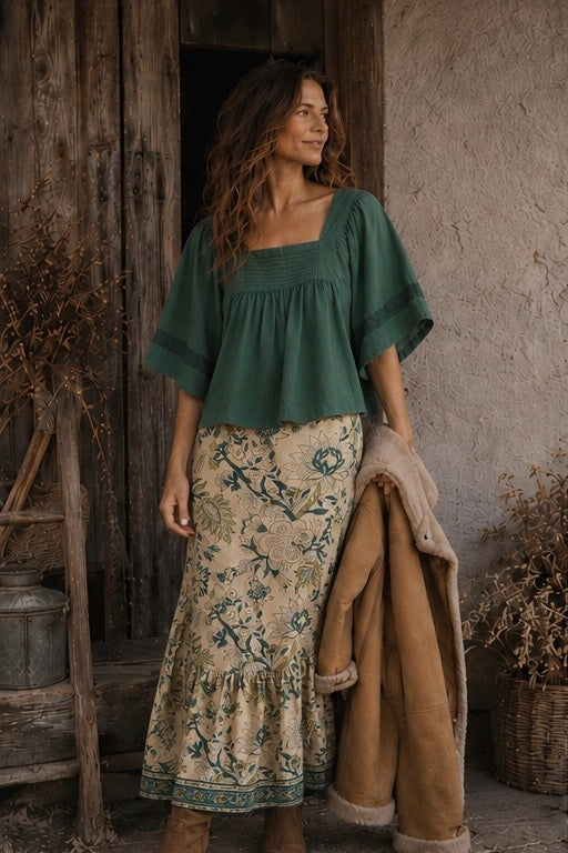 Florence Wrap skirt