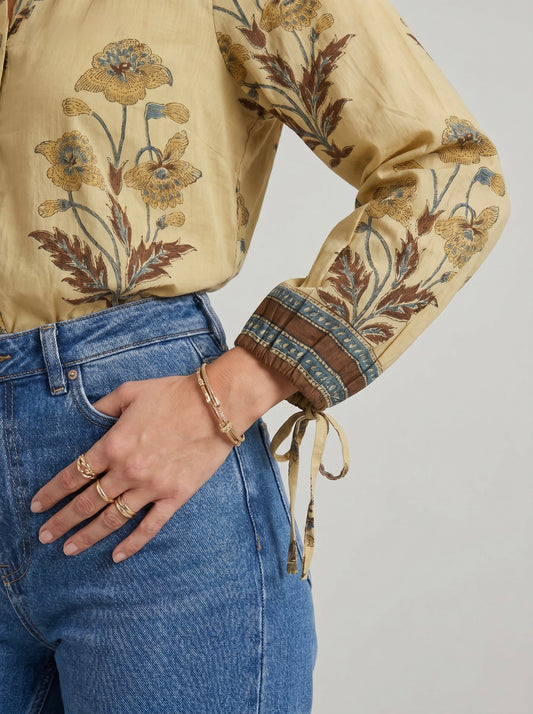 Bombay  blouse - sandalwood