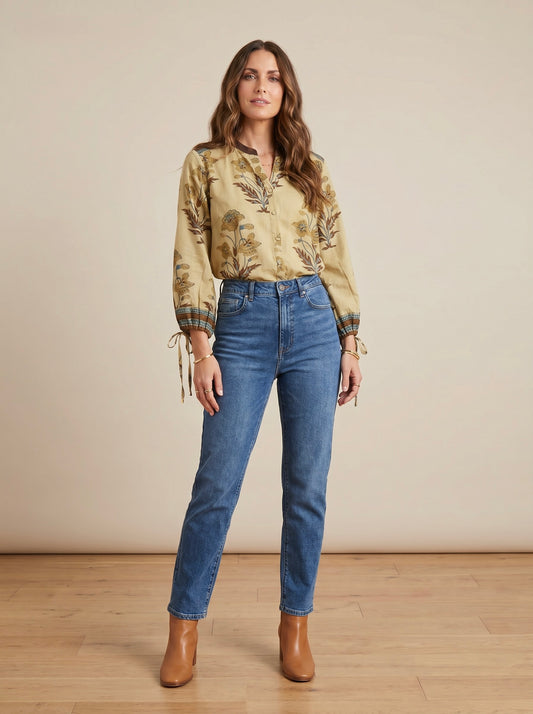 Bombay  blouse - sandalwood